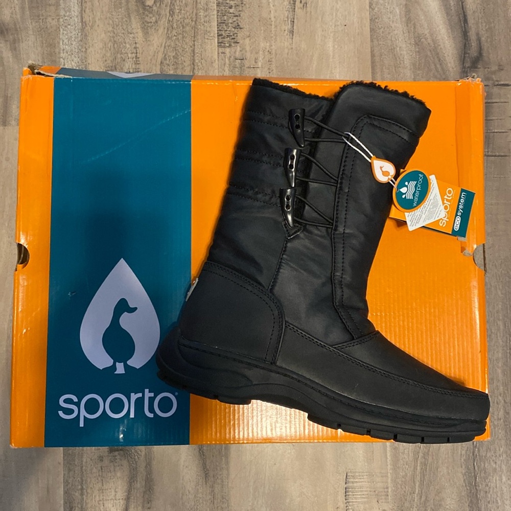 Sporto Waterproof Thermolite Madison Boot NWT
